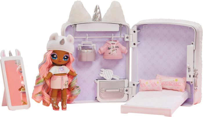 NNN Surp. 3in1 Backpack Unicorn-Whitney