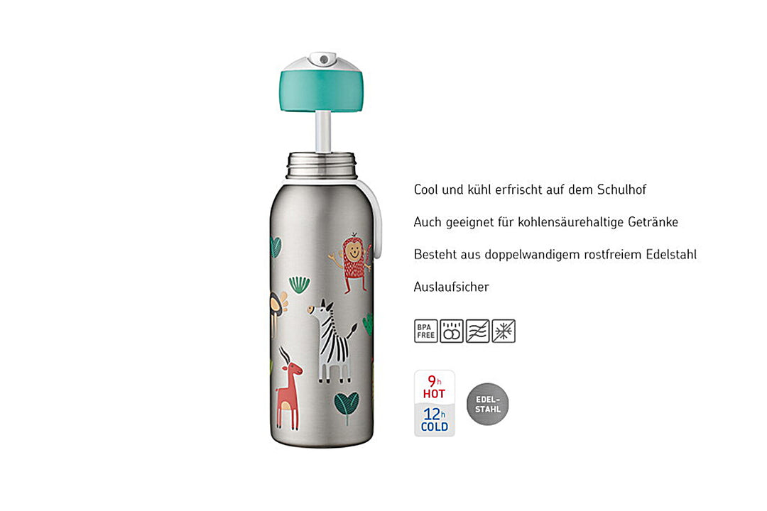 thermoflasche flip-up campus 350 ml - frozen 2