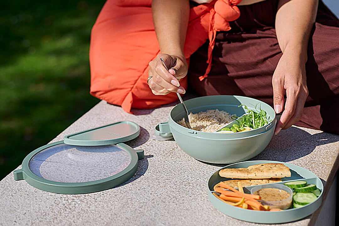 bento lunchbowl vita - nordic black