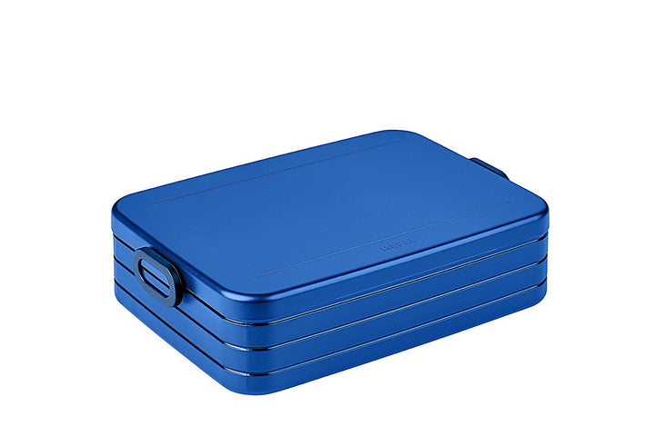 lunchbox take a break large - vivid blue