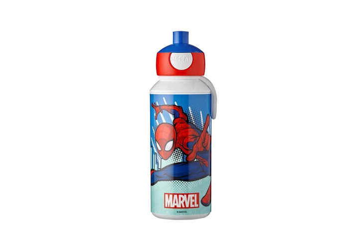 trinkflasche pop-up campus 400 ml - spiderman