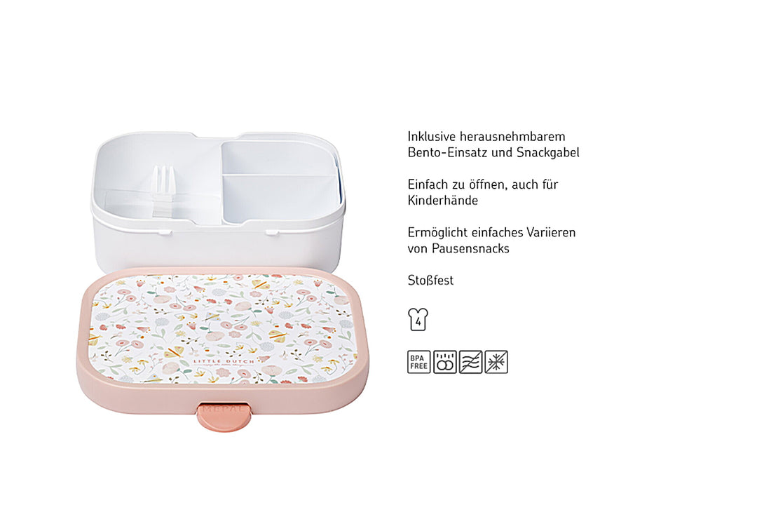 Brotdose Flowers & Butterflies | Mepal x Little Dutch