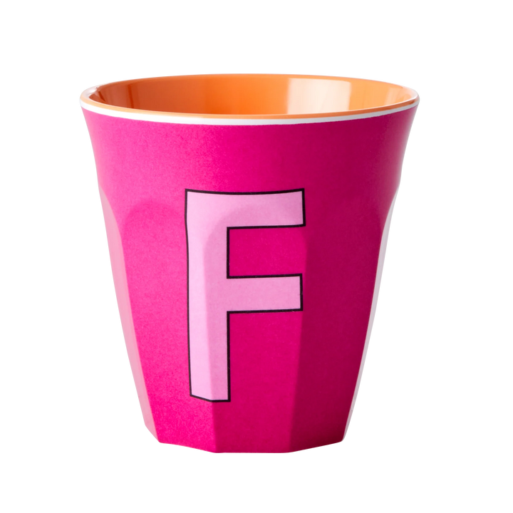 Mittelgroße Becher - Dunkles Pink - F