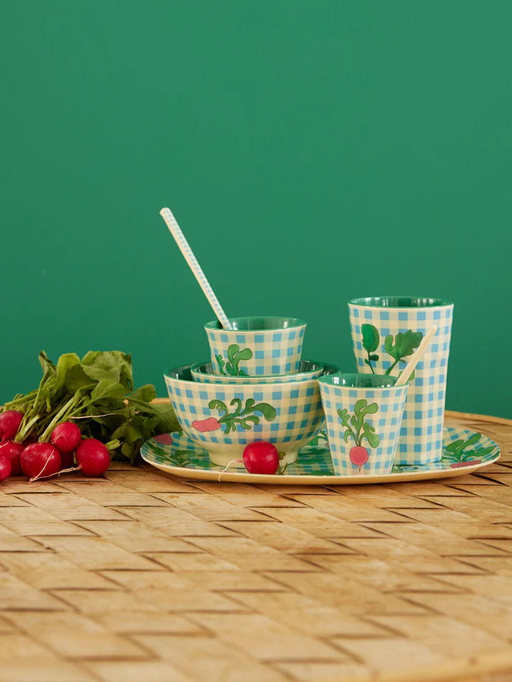 Melamine Cup with Ravishing Radish Print - Medium - 250 ml