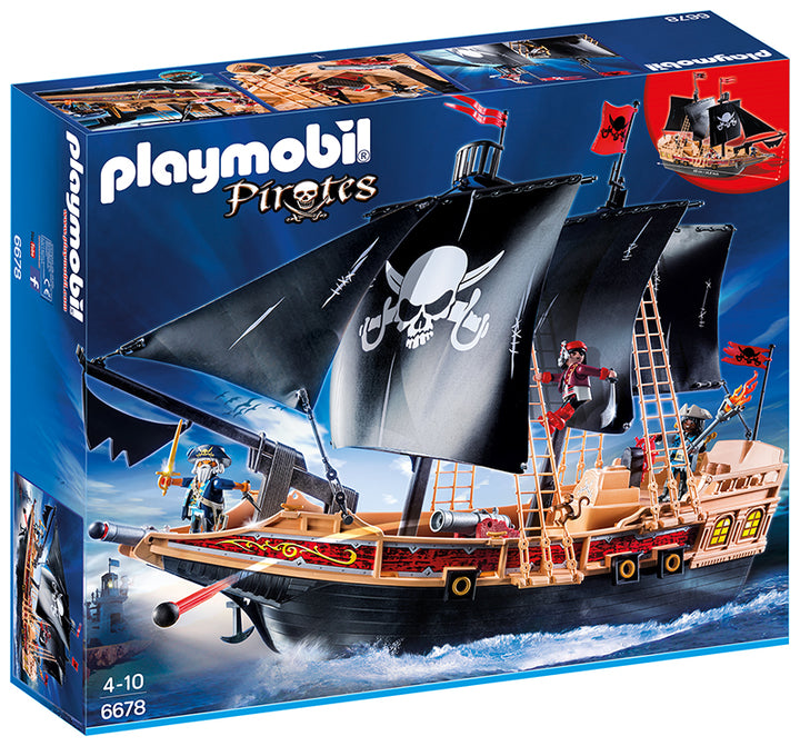 Piraten-Kampfschiff