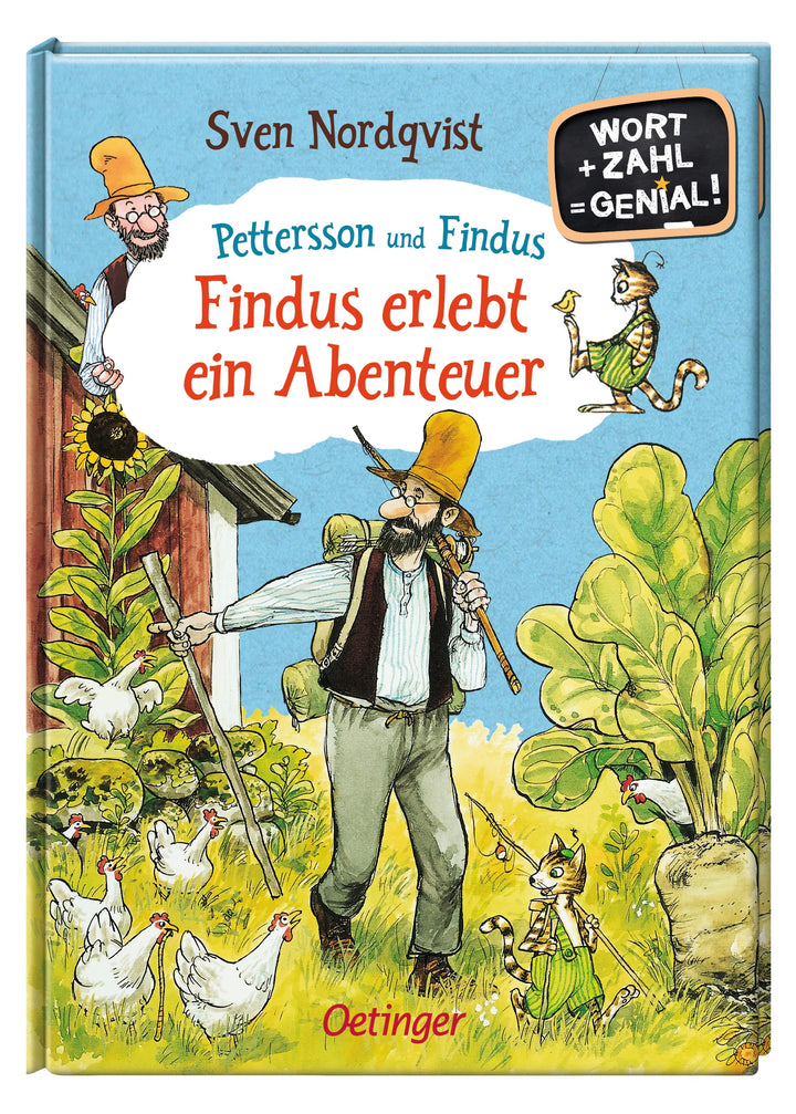 Pettersson und Findus. Findus erlebt ein Abenteuer