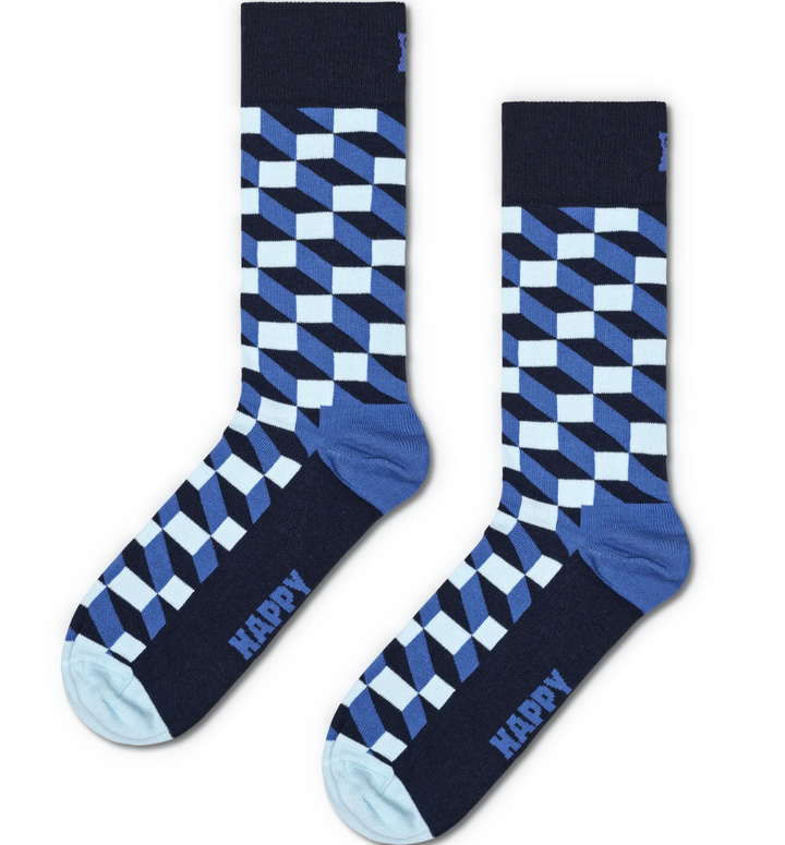 Filled Optic Sock - Navy - 6500 - 41-46