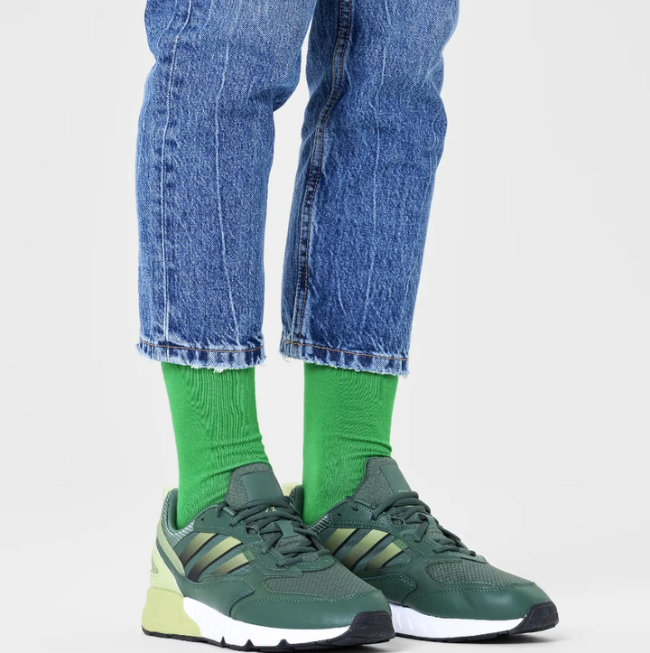 Solid Sock - Green - 7300 - 41-46