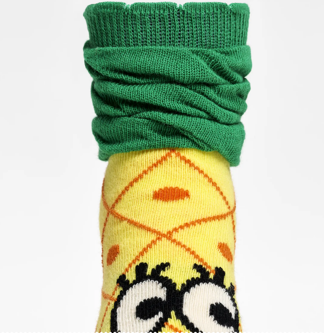 Kids Pineapple Sock 7-9Y