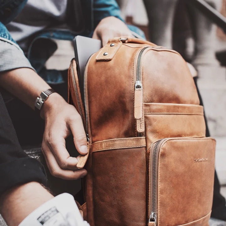 Backpack   Cognac