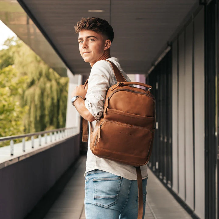 Backpack   Cognac