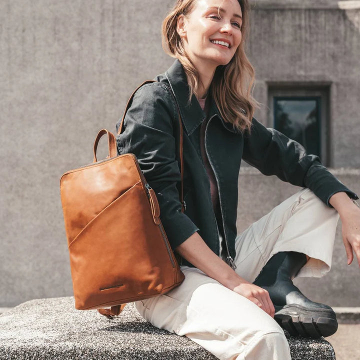 Backpack  Cognac
