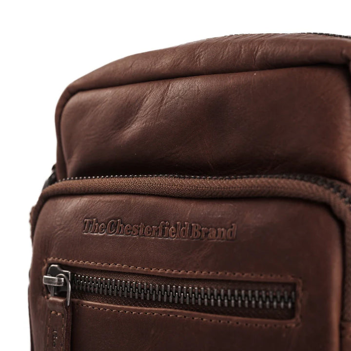 Shoulderbag uni sm  Brown