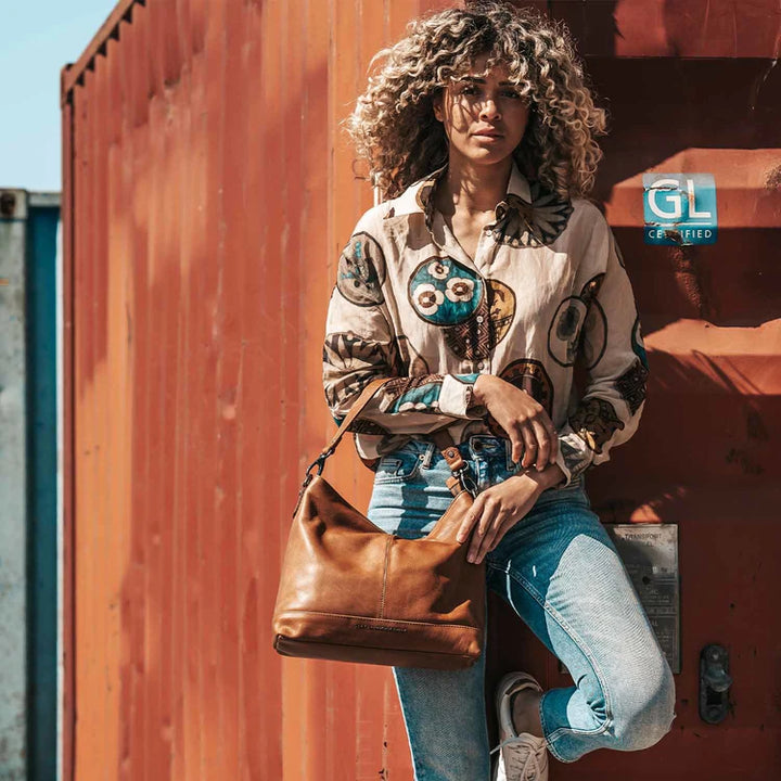 Shoulderbag Cognac