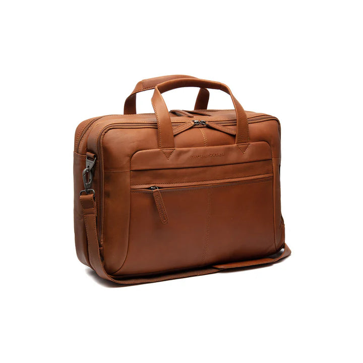 Laptopbag large 17"  Cognac