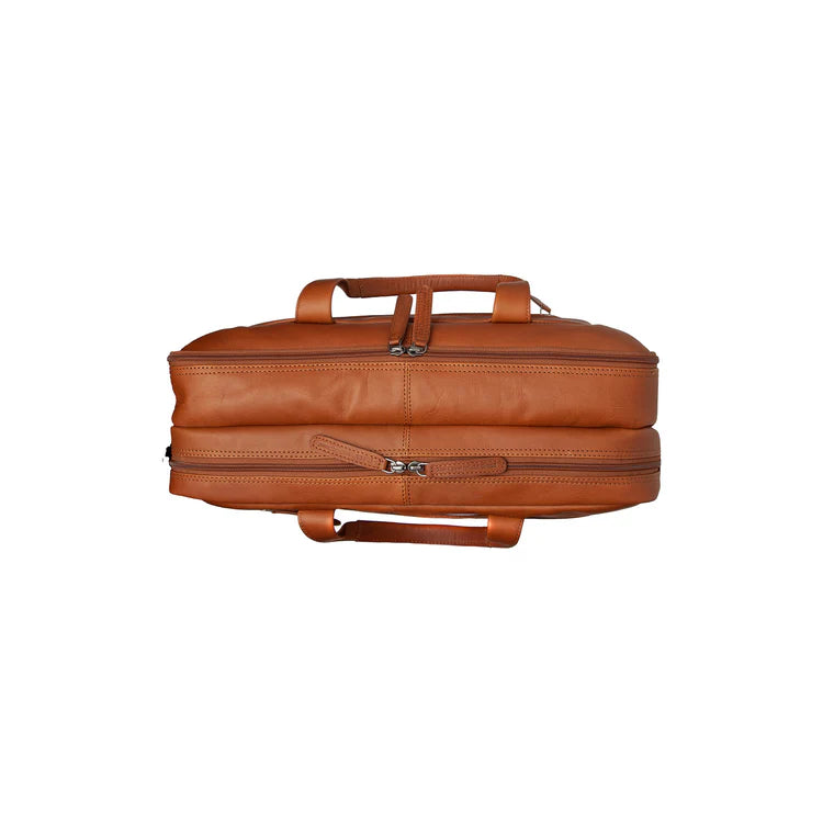 Laptopbag large 17"  Cognac