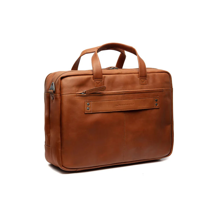 Laptopbag large 17"  Cognac