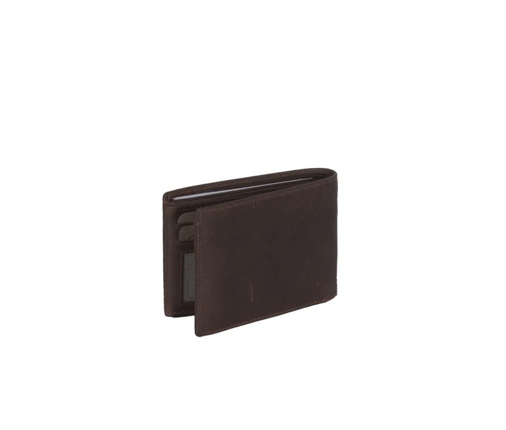 Billfold Wide  Brown