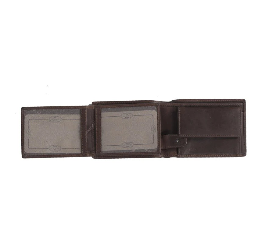 Billfold Wide  Brown