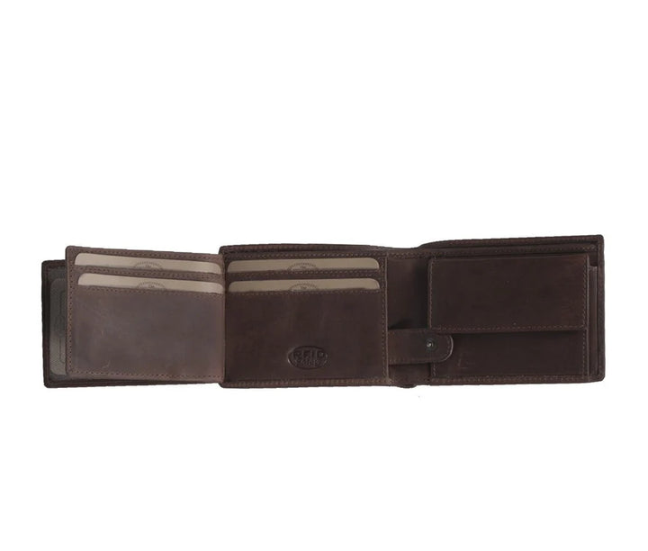 Billfold Wide  Brown