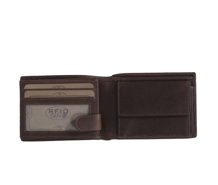 Billfold Wide  Brown