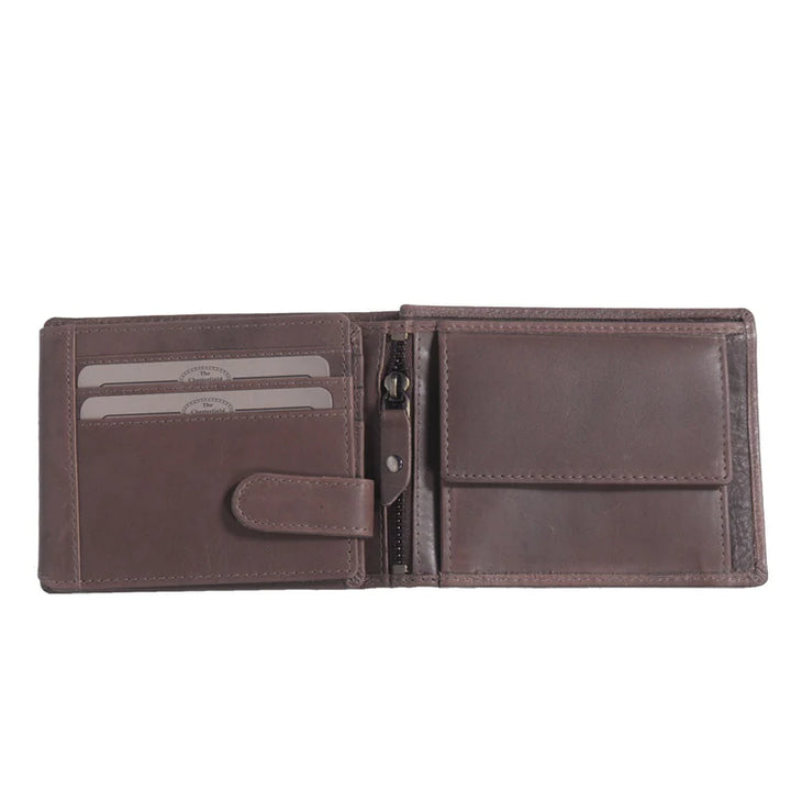 Billfold wide  Brown