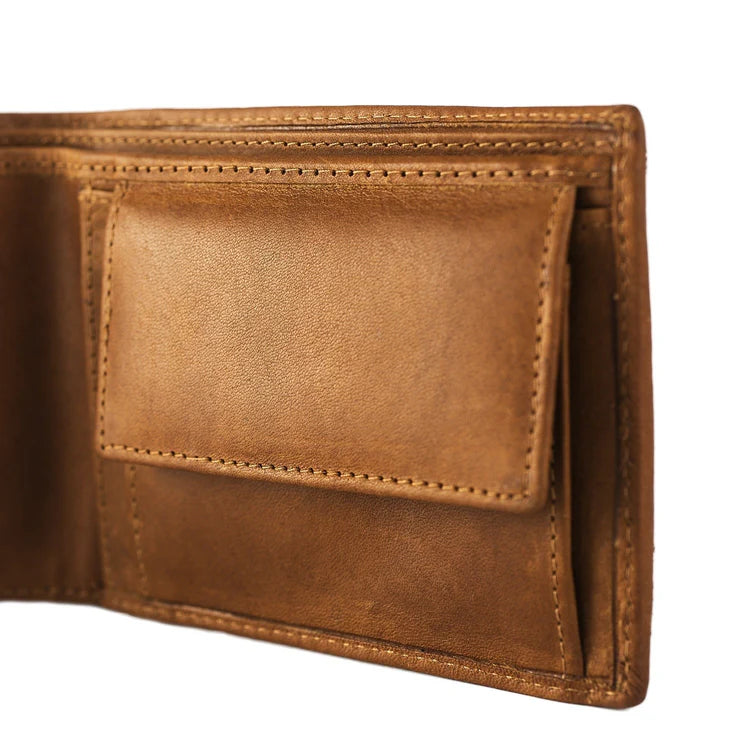 Billfold Wide  Cognac