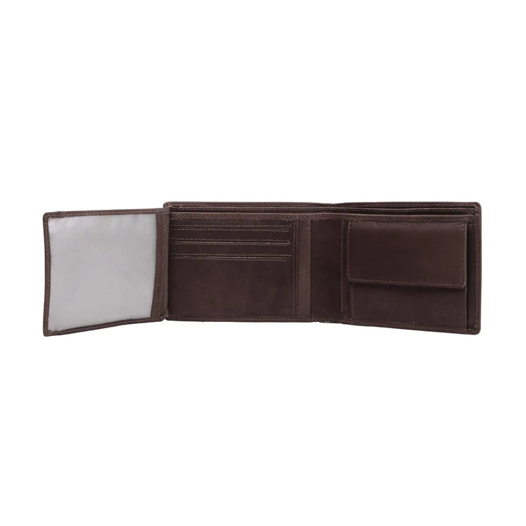 Billfold Wide  Brown