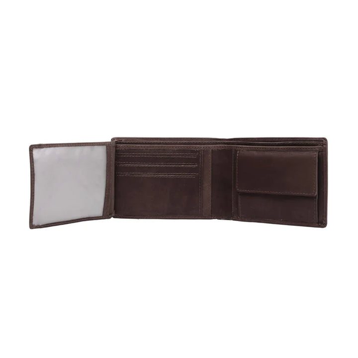 Billfold Wide  Brown