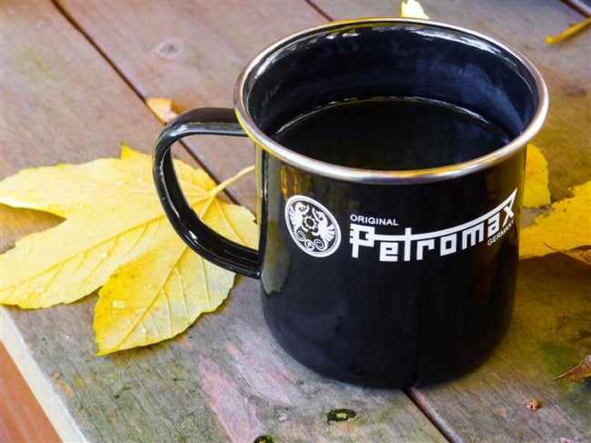Petromax Emaille-Becher schwarz