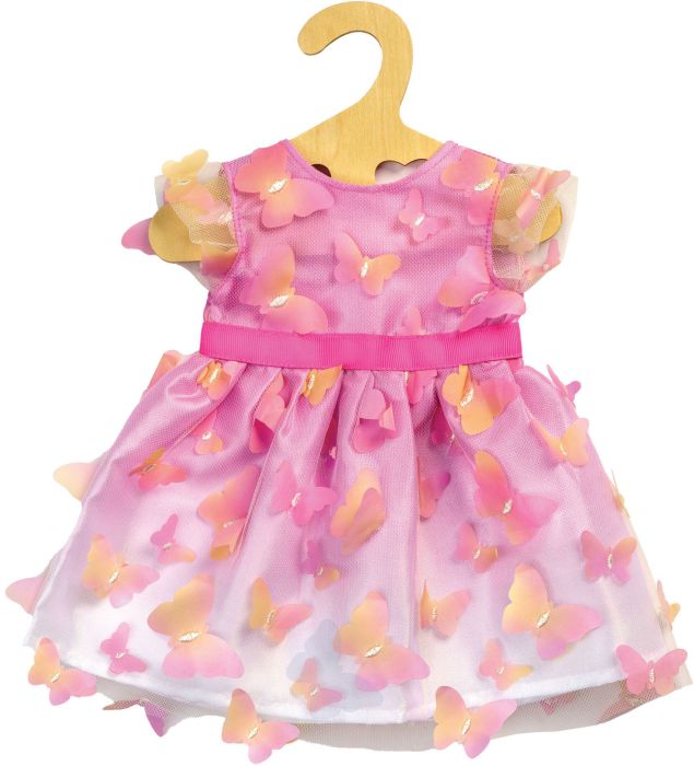 Puppen-Kleid "Miss Butterfly", Gr. 35-45 cm