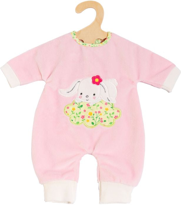 Flauschiger Puppen-Strampler "Bunny Lou", Gr. 28-35 cm