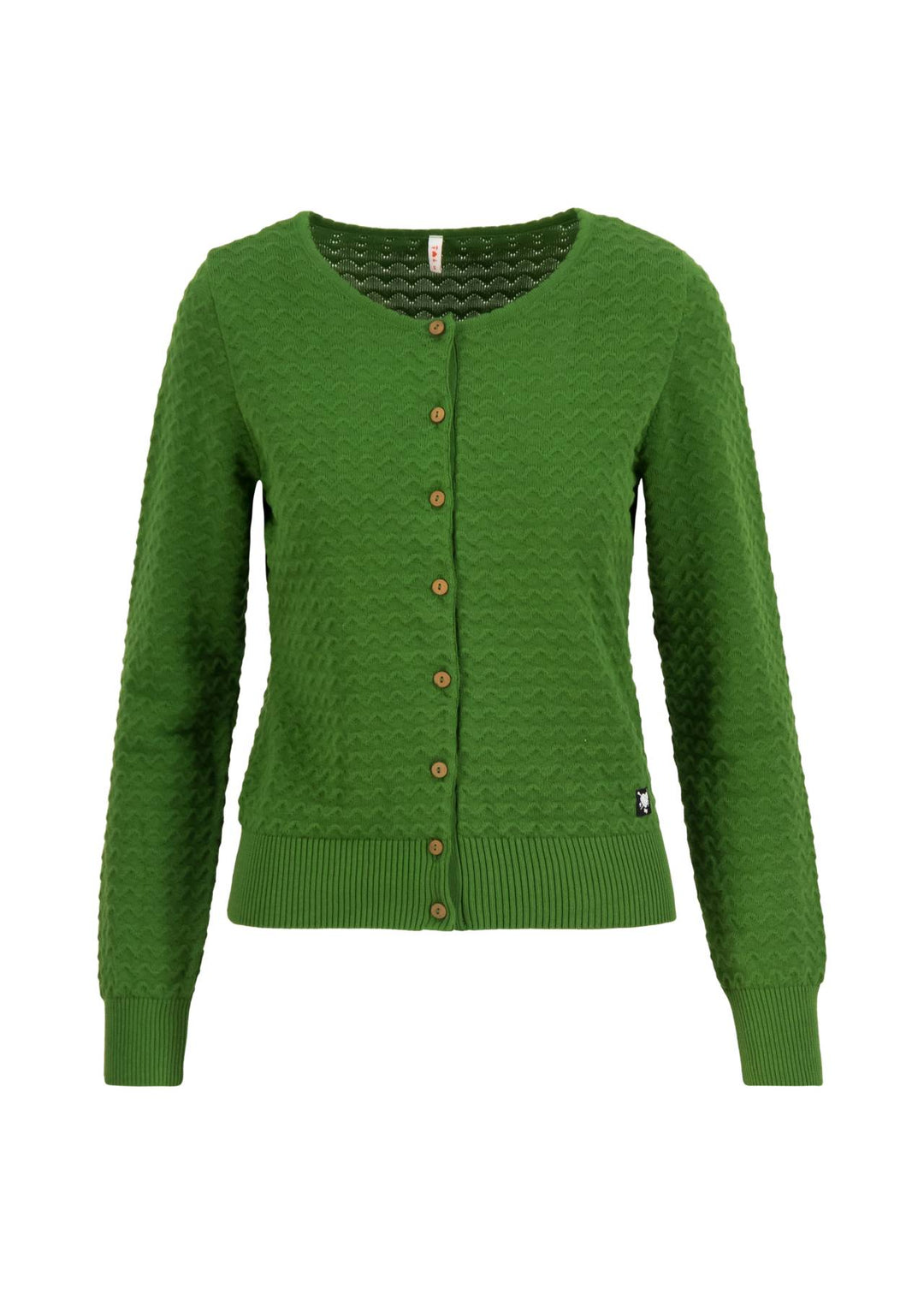 Save the Brave mushroom green knit