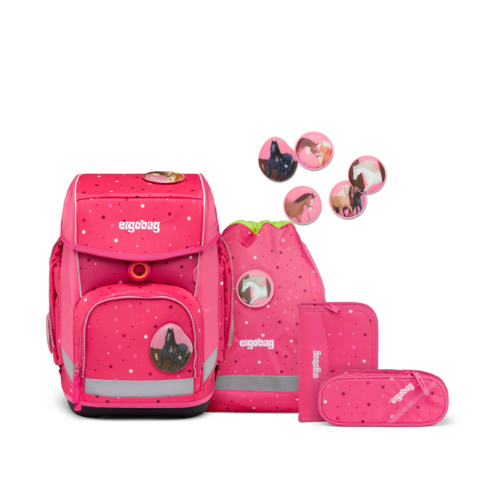 Ergobag cubo Schulranzen Set Urlaub auf dem ReitBärhof