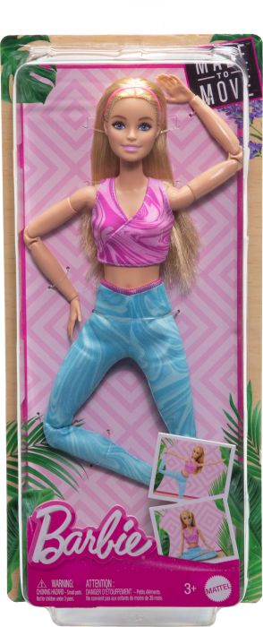 BARBIE MADE TO MOVE DOLL -  -
