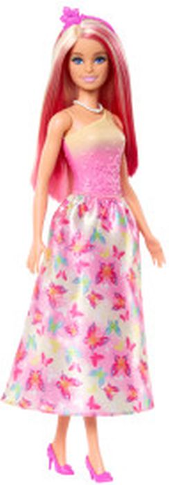 BRB Royal-Puppe mit pink Haaren