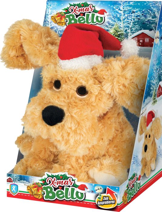 Singender Hund X-Mas Bello