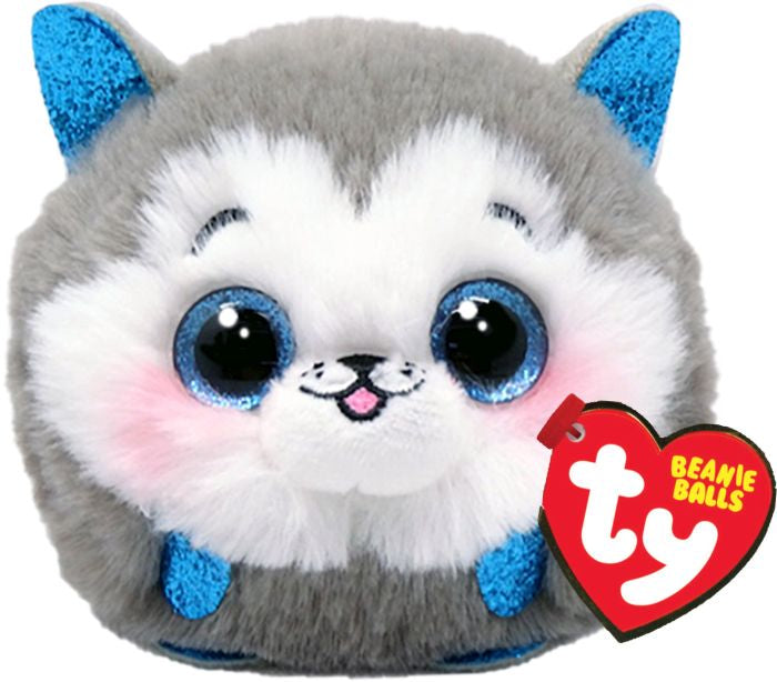 SLUSH HUSKY - GRAY - TY BALLS