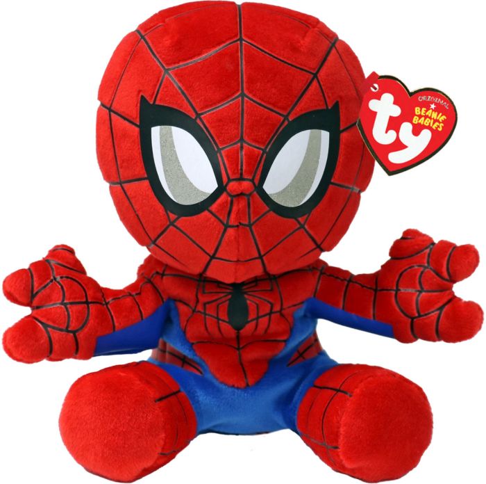 SPIDERMAN - MARVEL - BEANIE BABIES - REG - SOFT