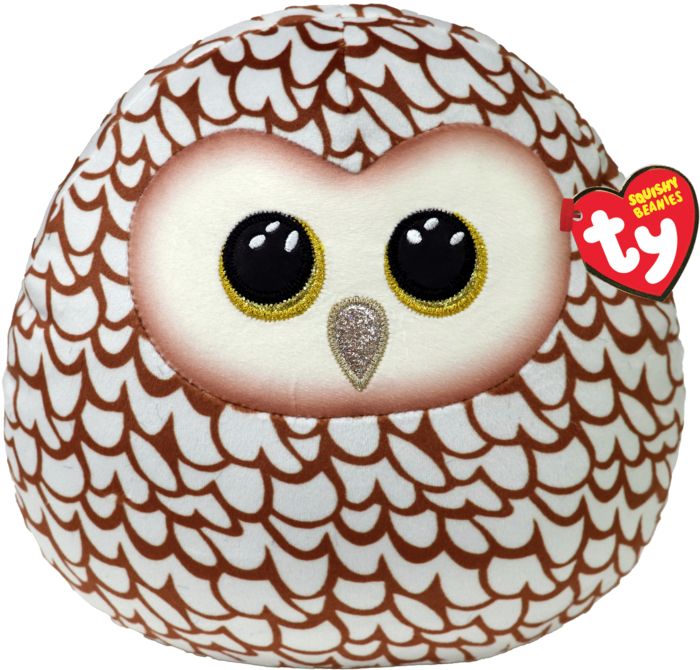 WHOOLIE OWL SQUISHY BEANIE 10"
