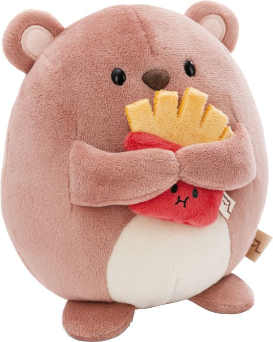 Kuscheltier Bär Nomo 16cm mit Pommes in