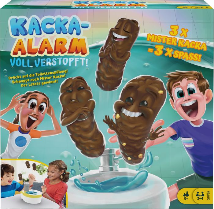 Kacka-Alarm! voll verstopft