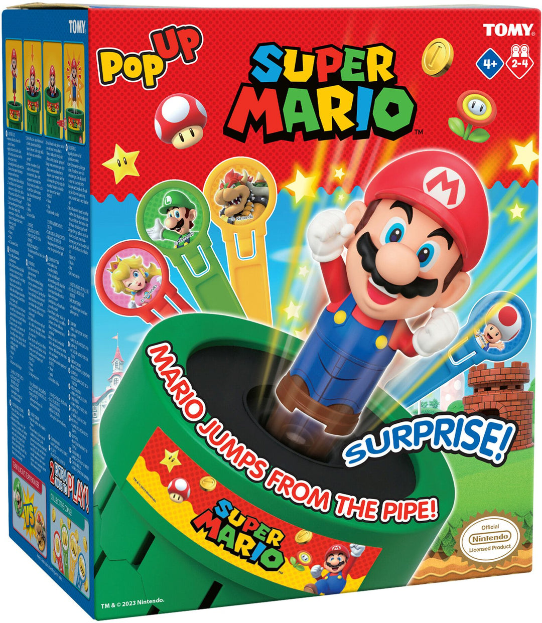 Pop up Super Mario