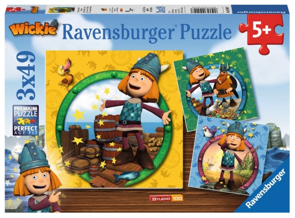 Pz. Wickie der kleine Wikinger 3X49T
