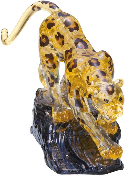 Pz. 3D Crystal  Leopard 39 Teile