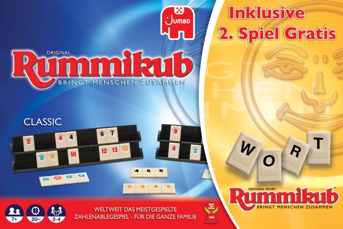 Original Rummikub + Rummikub Wort exkl.