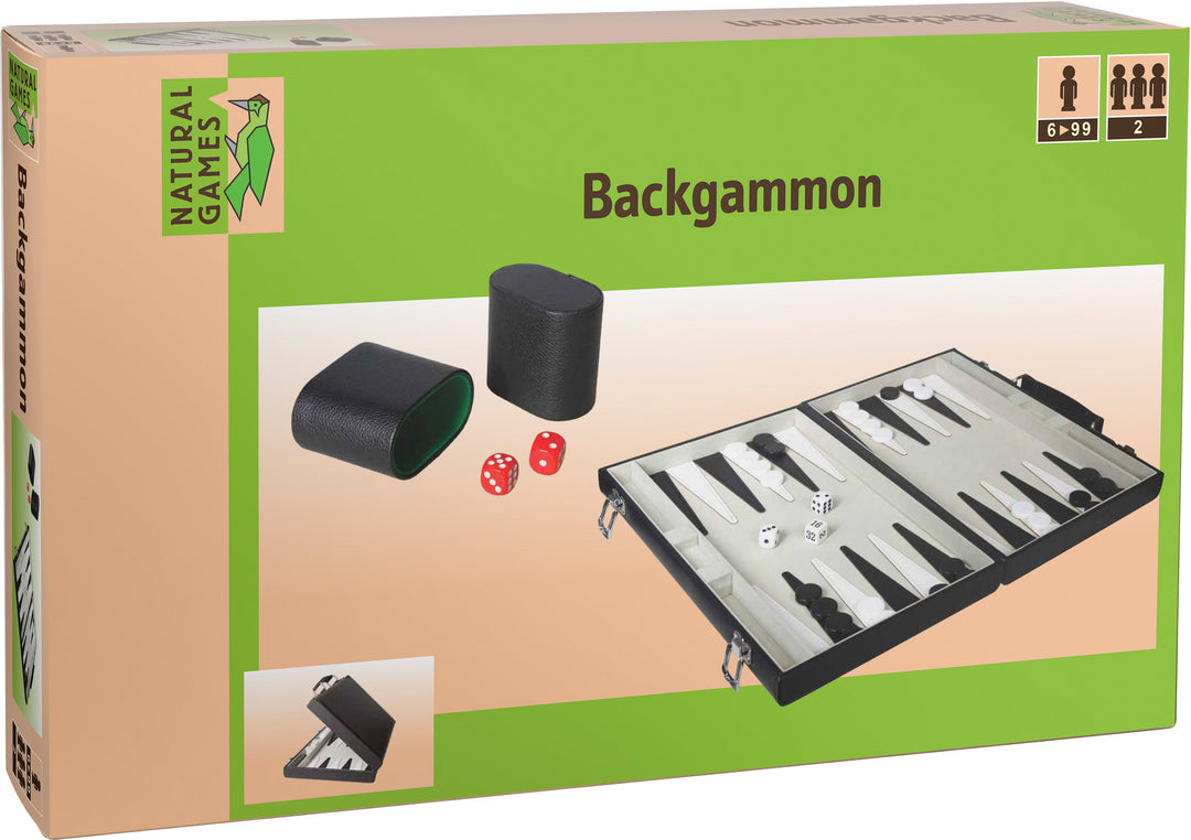 NG Backgammon Kunstleder 47x37cm