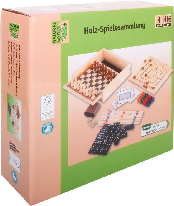 NG Holz-Spielesammlung 50 in 1