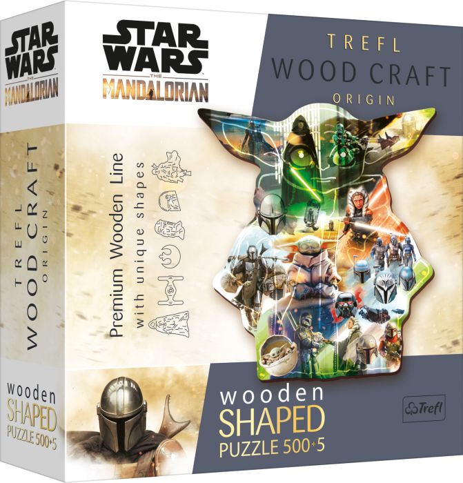 Holzpuzzle Sonderform 500+5 Star Wars