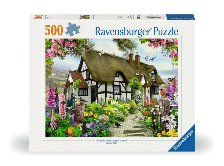 Ravensburger Puzzle 12000199 - Verträumtes Cottage - 500 Teile Puzzle für Erwachsene und Kinder ab 10 Jahren